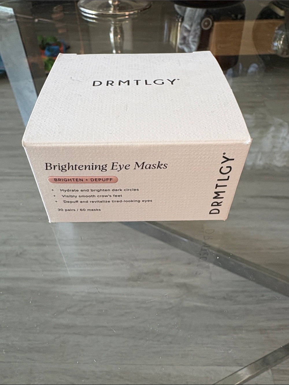 DRMTLGY Brightening Eye Masks - White